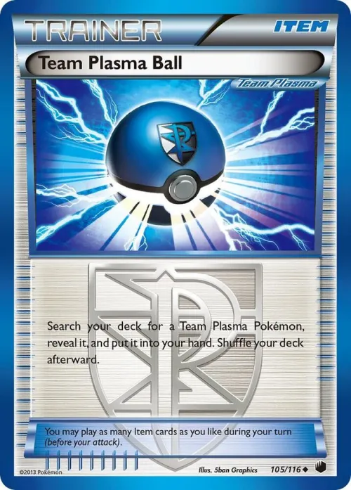 Team Plasma Ball (Team Plasma) - Reverse Holo
