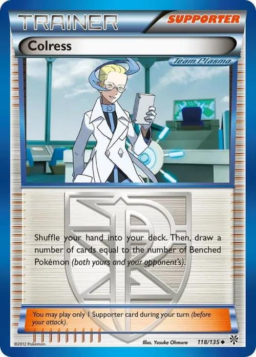 Colress (Team Plasma) - Reverse Holo