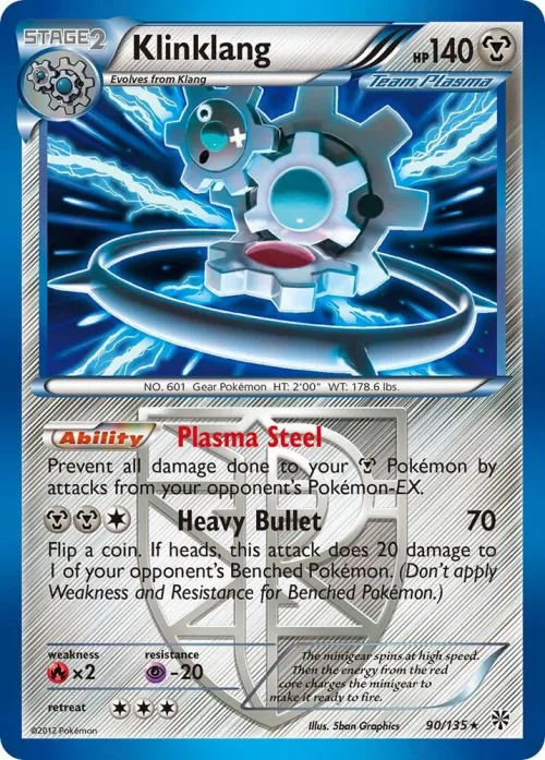 Klinklang (Team Plasma) - Reverse Holo