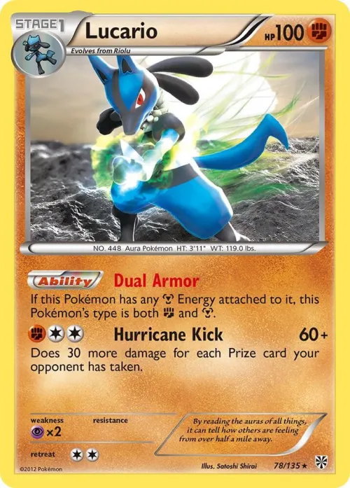 Lucario (78) - Holo