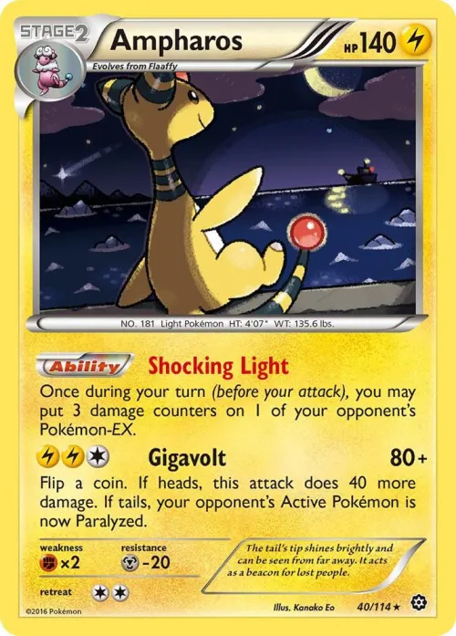 Ampharos - Holo