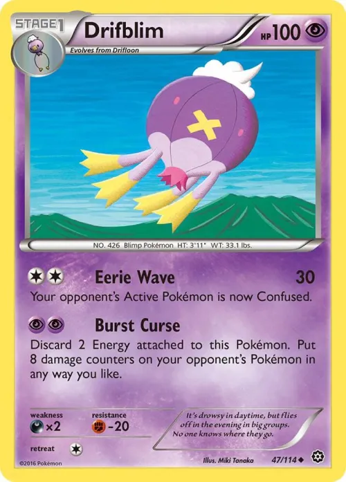 Drifblim - Reverse Holo