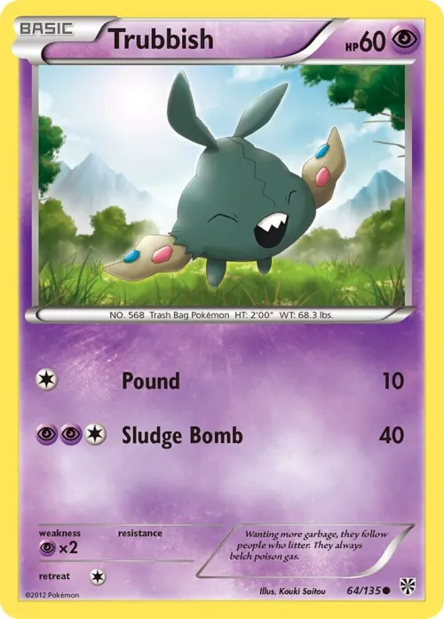 Trubbish (64) - Reverse Holo