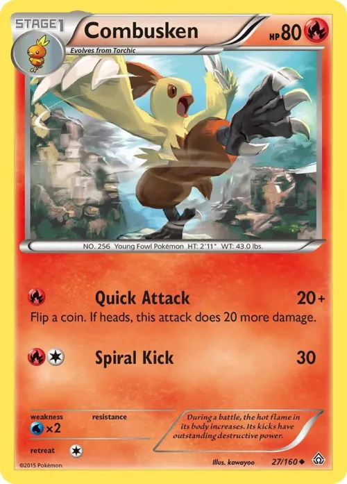 Combusken - Reverse Holo