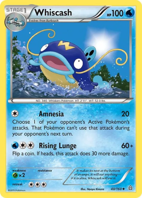 Whiscash - Reverse Holo