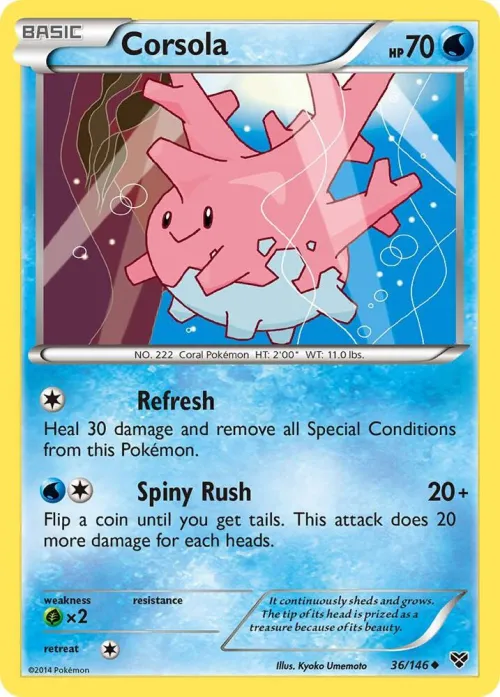 Corsola - Reverse Holo
