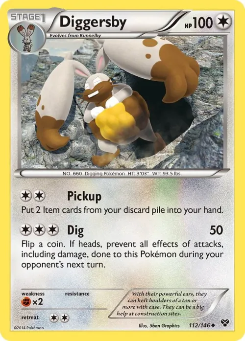 Diggersby - Reverse Holo
