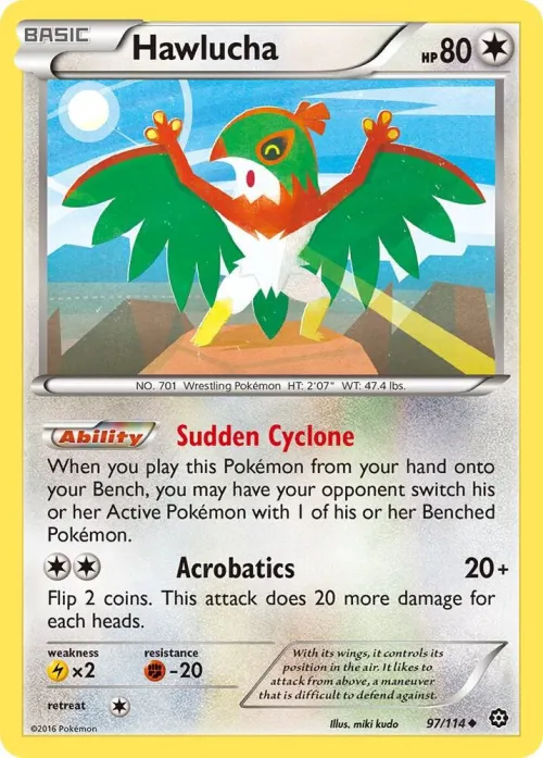 Hawlucha - Reverse Holo
