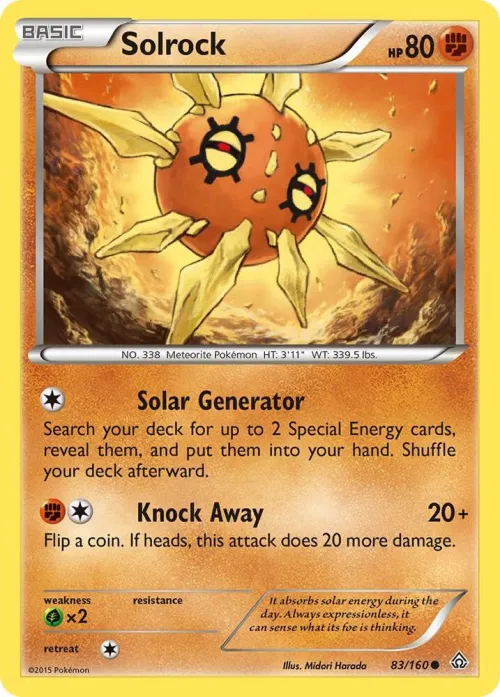 Solrock - Reverse Holo