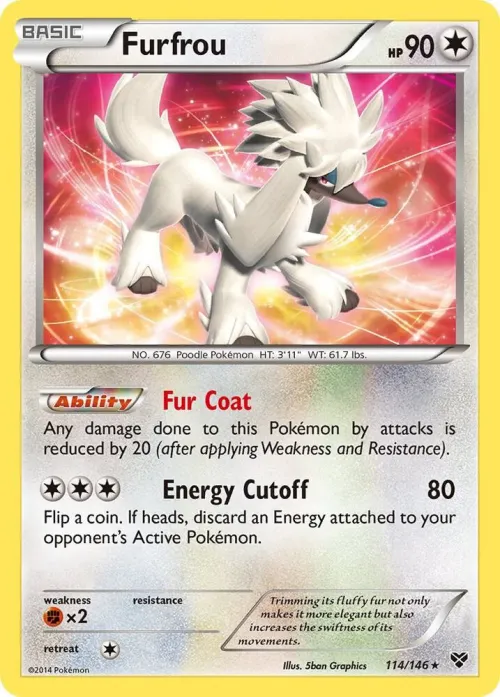 Furfrou - Reverse Holo