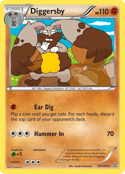 Diggersby - Reverse Holo