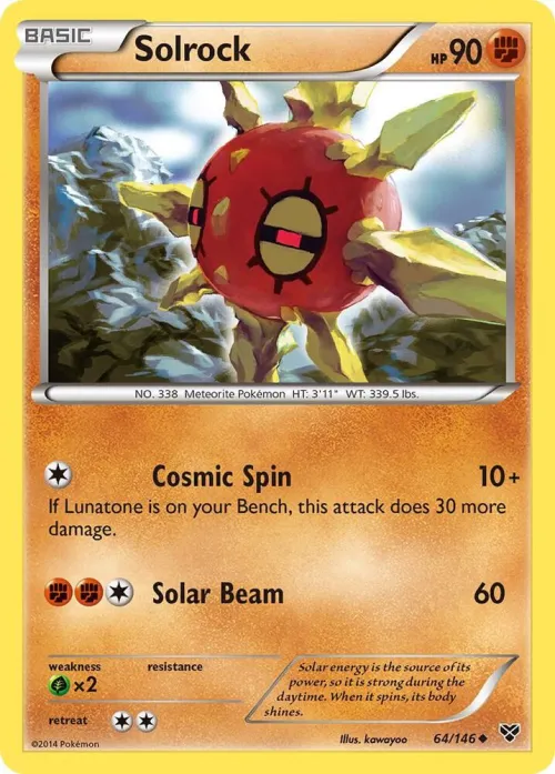 Solrock - Reverse Holo