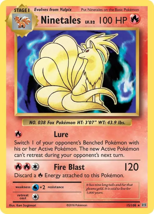 Ninetales - Holo