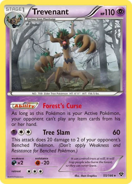 Trevenant - Holo