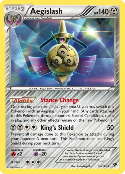 Aegislash (86) - Holo