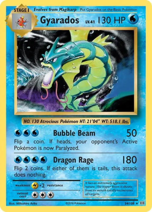 Gyarados - Reverse Holo