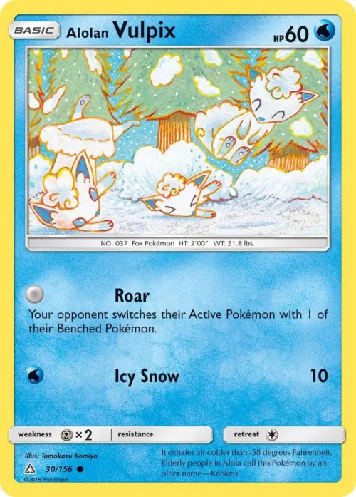 Alolan Vulpix - Reverse Holo