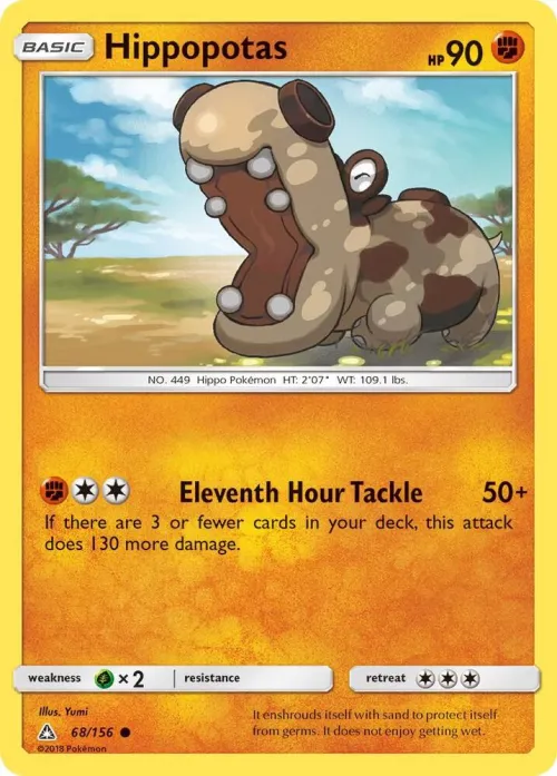 Hippopotas - Reverse Holo