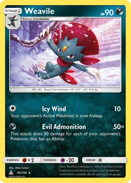 Weavile - Holo