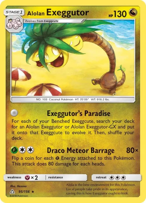 Alolan Exeggutor - Reverse Holo