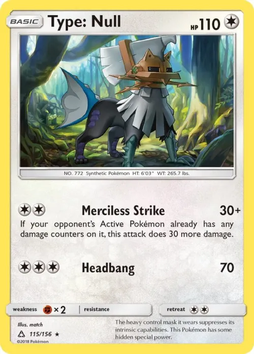 Type: Null - Reverse Holo