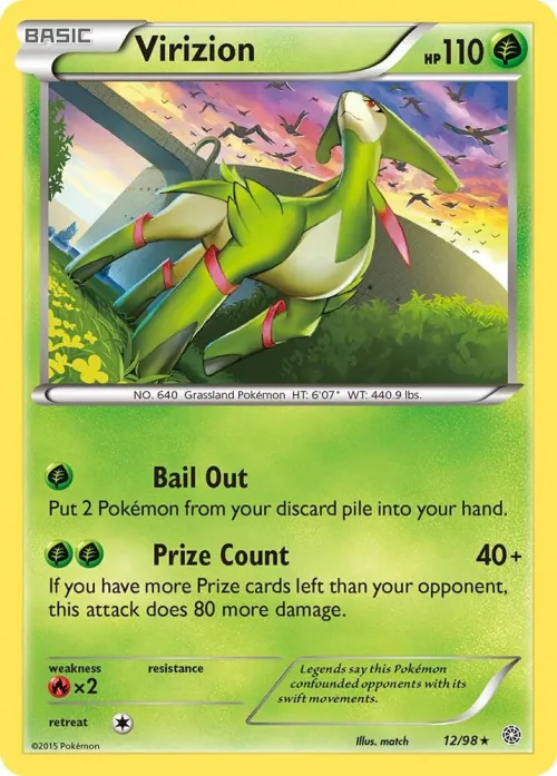 Virizion - Holo