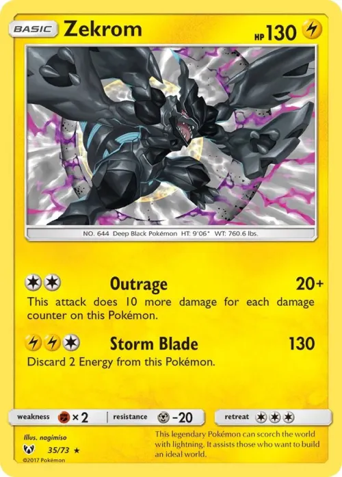 Zekrom - Reverse Holo