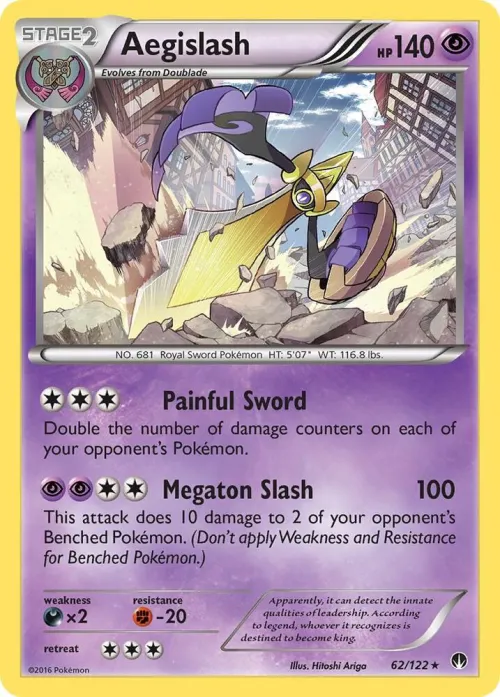 Aegislash - Reverse Holo