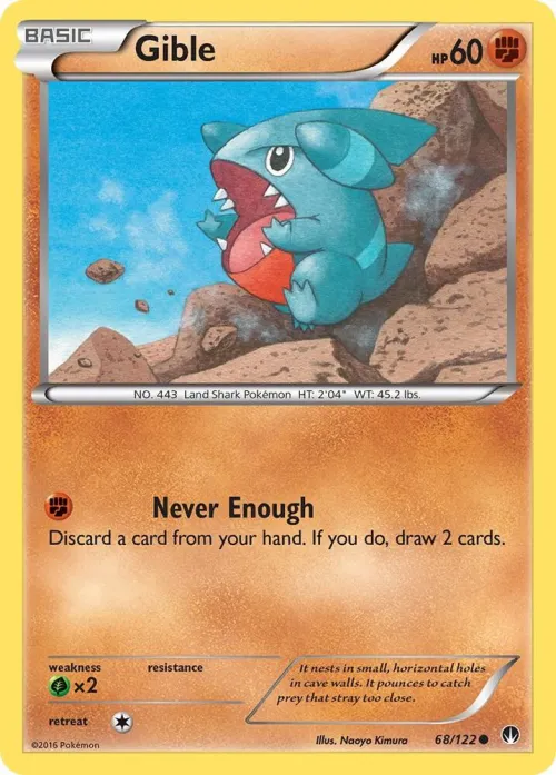 Gible - Reverse Holo