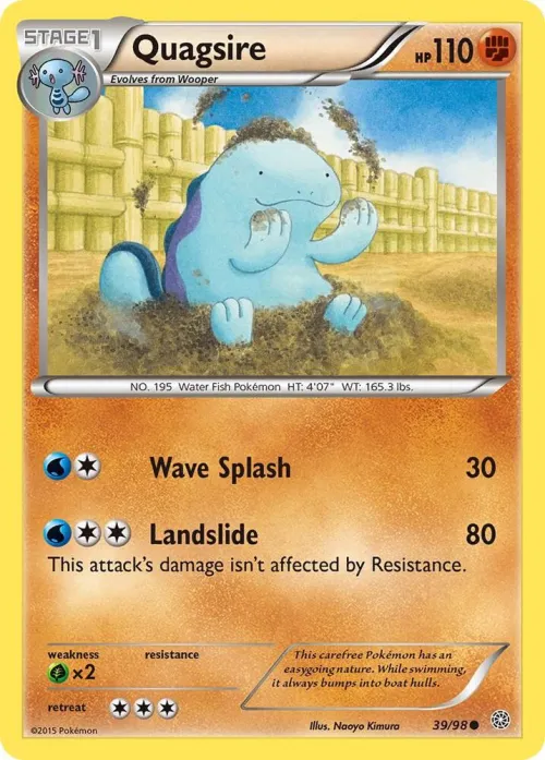 Quagsire - Reverse Holo