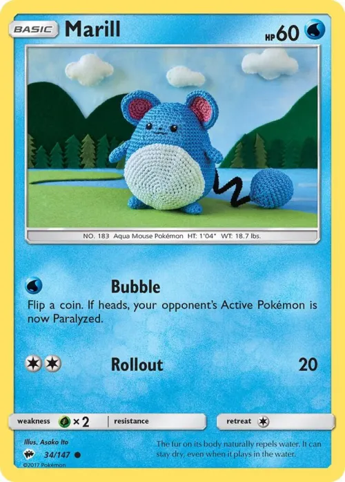 Marill - Reverse Holo
