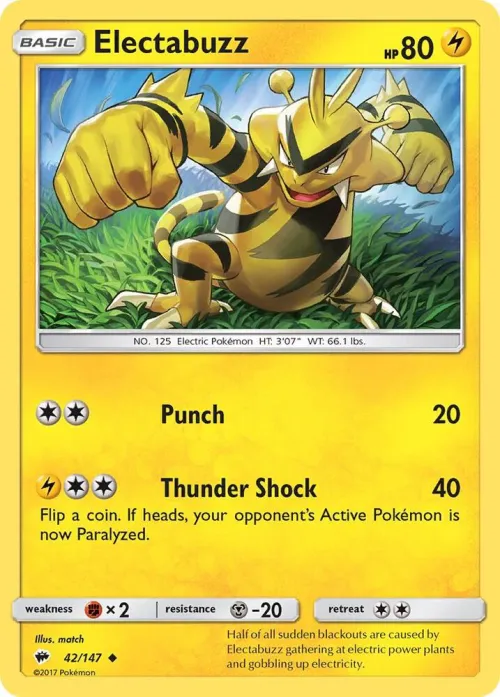 Electabuzz - Reverse Holo
