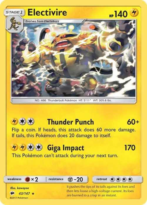 Electivire - Reverse Holo