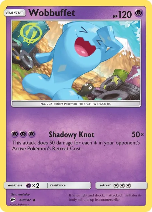 Wobbuffet - Reverse Holo