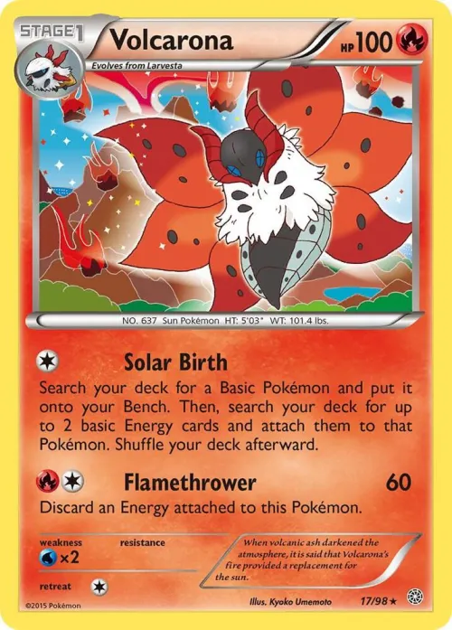 Volcarona (17) - Holo