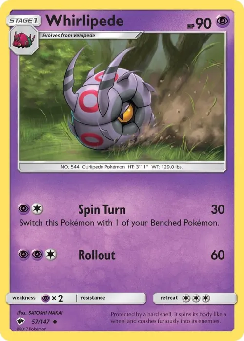 Whirlipede - Reverse Holo