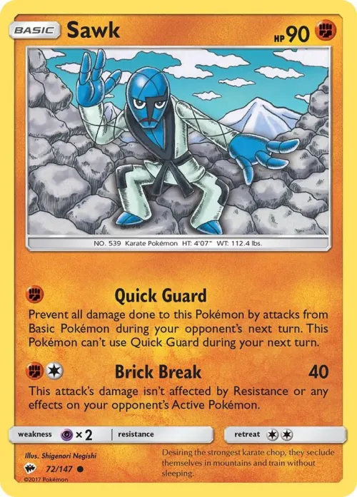 Sawk - Reverse Holo