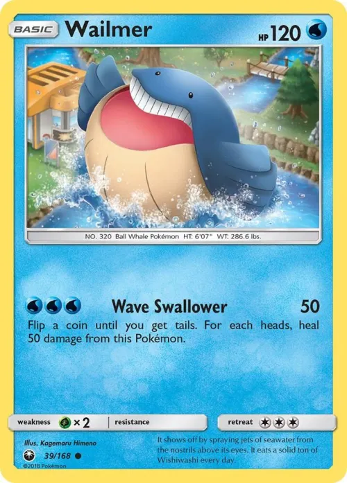 Wailmer - Reverse Holo