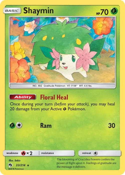 Shaymin - Reverse Holo