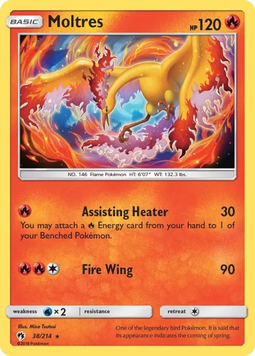 Moltres - Reverse Holo