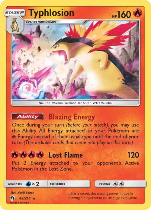 Typhlosion - Reverse Holo