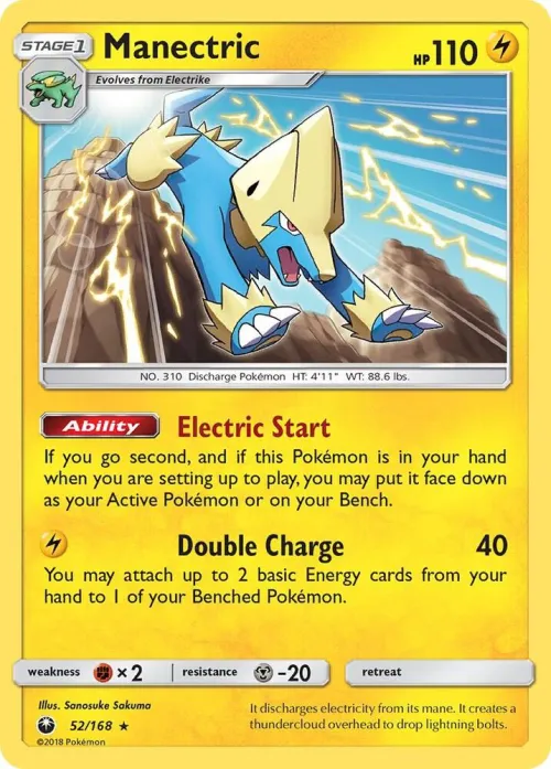 Manectric - Reverse Holo