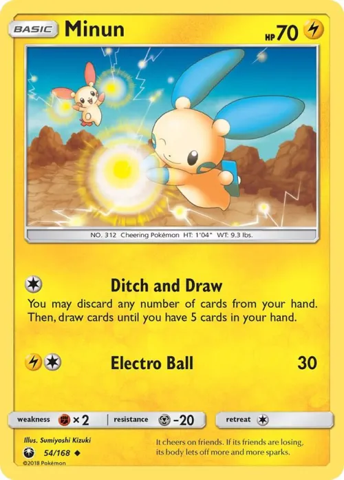 Minun - Reverse Holo