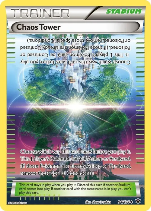 Chaos Tower - Reverse Holo