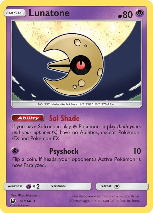 Lunatone - Holo