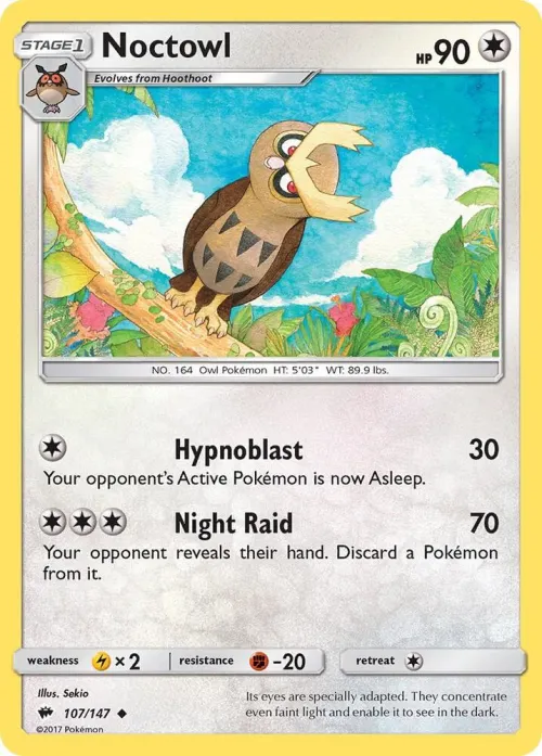 Noctowl - Reverse Holo