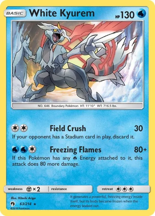 White Kyurem - Holo