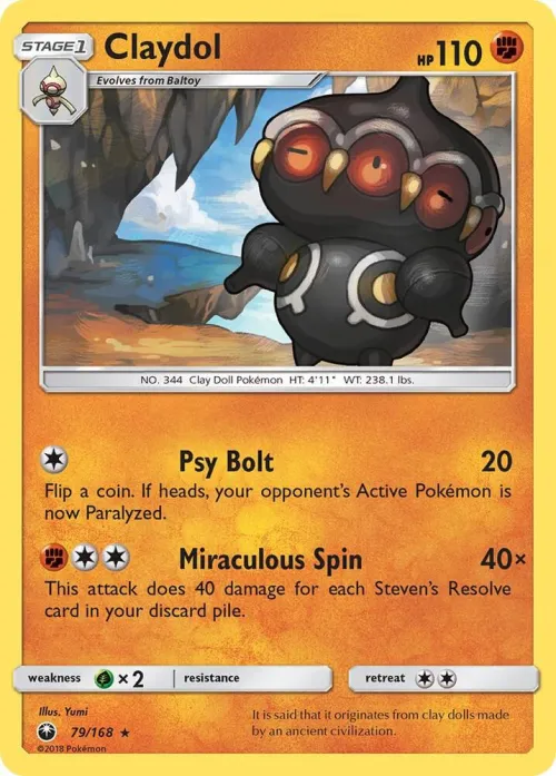 Claydol - Reverse Holo