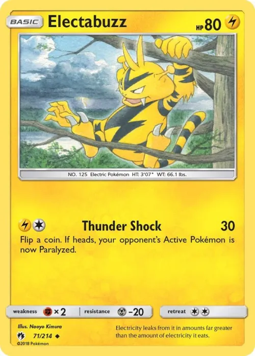 Electabuzz - Reverse Holo
