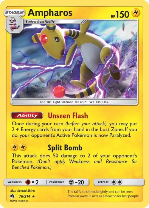 Ampharos - Holo